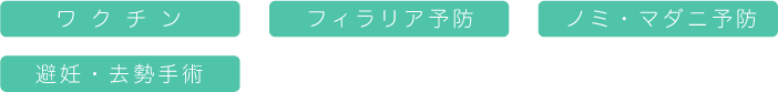 予防医療内容