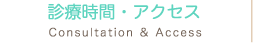 診療時間・アクセス