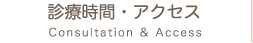 診療時間・アクセス